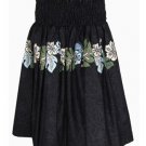 Red Hula Skirt - Laele Black