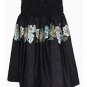 Red Hula Skirt - Laele Black