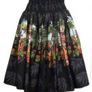 Hula Girl - Tropical Skirt - Black