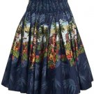 Hula Girl - Tropical Skirt - Navy