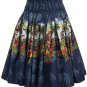 Hula Girl - Tropical Skirt - Navy