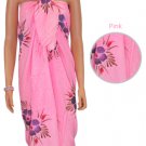 Hibiscus Sarong - Pink