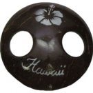 Sarong Tie Accessory White Hibiscus