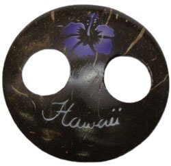 Sarong Tie Accessory White Hibiscus Purple
