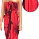 Hawaiian Red Sarong