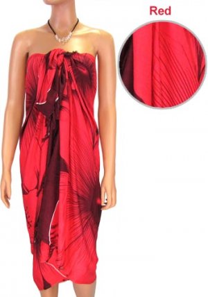Hawaiian Red Sarong