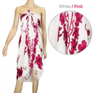 White Pink Sarong