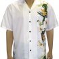 Men's Border Shirt- Island Flower
