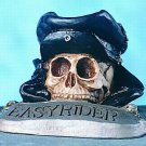 TRANSLUCENT.CLEAR HUMAN CRYSTAL SKULL STATUE (5172S)