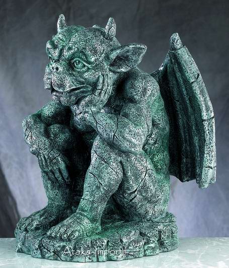large resin gargoyle statues