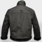 The Custom made black sheepskin leather jacket for men