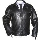 Men jacket leather jacket men bomber jacket Free Shipping to Australia & New Zealand!!