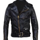 Men motorbike leather jacket by Ruby Leather