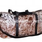 Cowhide leather Duffle bag by Ruby Leather Free Shipping to Australia & NewZealand