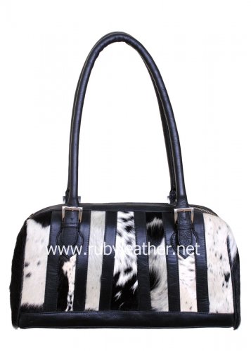Cowhide handbag for women by Ruby Leather Free Shipping to Australia & NewZealand
