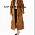 NEW WOMEN WINTER FUR COAT, mink full length coat .