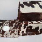 Cowhide Backpack Hair On Exotic Brown tan Handmade Bag Cow Hide Back Pack, Diaper Bag + Wet Wipes