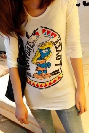 SMURF White T-shirt