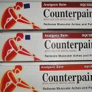 3pcs. X 120g Hot Counterpain Analgesic Balm for relief