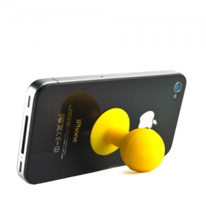 iPhone Stand - Yellow