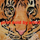 Tiger's Face Art Print