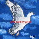 Duck in Flight Art Print
