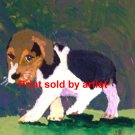 Little Beagle pup Art Print