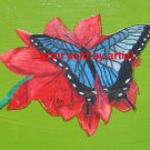 Blue Butterfly Art Print