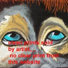 Gorilla Eyes Art Print