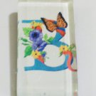 Letter B Glass Pendant