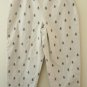 TALBOTS Pretty Embroidered Cropped Pants size 12