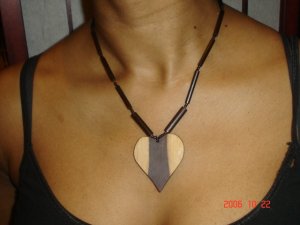 Choker and Earing Set- Heart