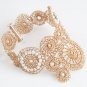 Beautiful 14kt Gold filled bracelet with pearls
