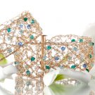 Amazing 14kt Gold filled bracelet with Swarovski beads
