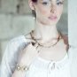 Artisan 14kt Gold filled bracelet with pearls