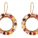 Marvelous 14kt Gold filled earnings with Swarovski