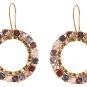 Marvelous 14kt Gold filled earnings with Swarovski