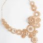 Gorgeous 14kt Gold filled necklace with pearls