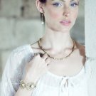 Beautiful 14kt Gold filled necklace with pearls