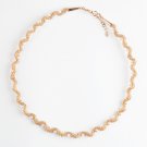 Unique 14kt Gold filled necklace with pearls