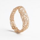 Elegant 14kt Gold filled ring with 3 pearls