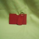 Red I.D. & Key Chain Set