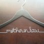 Personalized Wedding Dress Hanger - BLACK - great gift for the Bride or Bridesmaids