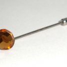 8.5mm Wedding Topaz Crystal Groom Cravat Tie Pin made with SWAROVSKI ELEMENTS