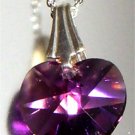Multicolor Heart Necklace made with SWAROVSKI ELEMENTS