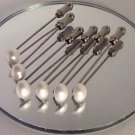 6 Wedding Tie Pins PEARL made with SWAROVSKI ELEMENTS