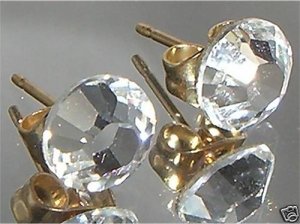 7mm Crystal Stud Earrings made with SWAROVSKI ELEMENTS
