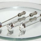 3 COSMIC Cravat Tie Pins made with SWAROVSKI ELEMENTS