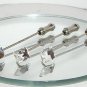 3 COSMIC Cravat Tie Pins made with SWAROVSKI ELEMENTS