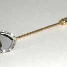10mm Heart Wedding Valentine Crystal Cravat Tie Pin made with SWAROVSKI ELEMENTS